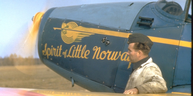 Spirit of Little Norway var et av treningsflyene til de norske krigsflygerne
