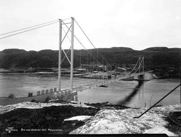 Elvenes bro ble ødelagt av tyskerne