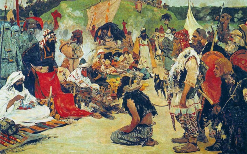 Vikingene solgte slaver i store mengder med arabiske og persiske kjøpmenn