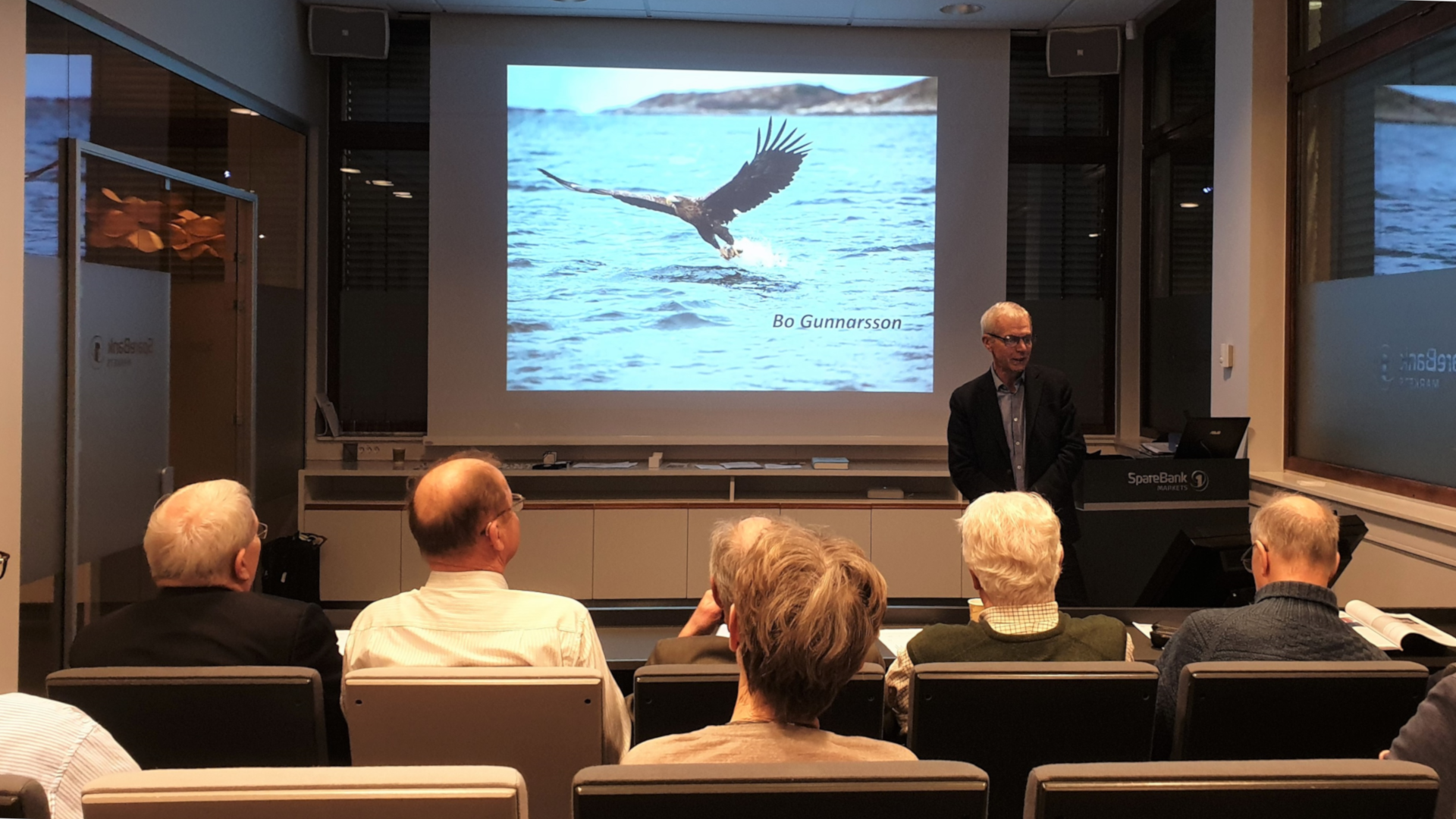Bo Gunnarsson holdt et glimrende foredrag om myntsamling i Oslo