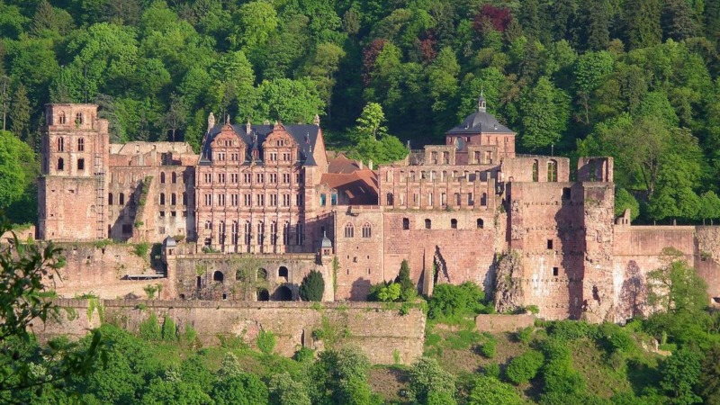 Samlerhuset Heidelberg slott betalt gjennom juks med mynter Foto: Reinhard Wolf