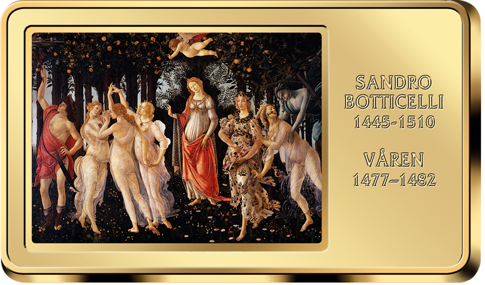 Samlerhuset kunsthistorie kunstbarre Botticelli Våren