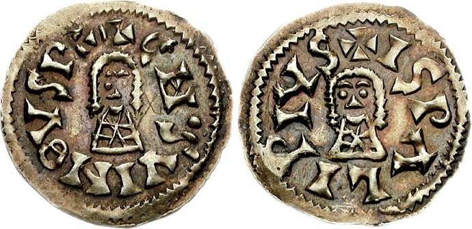 Mynter i middelalderen kan ha startet med visigotiske mynter i vekslende kvalitet.