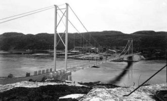 Elvenes bro ble ødelagt av tyskerne