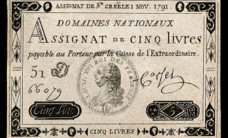 Den franske revolusjonen løste pengeproblemer med obligasjoner