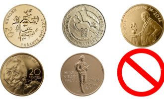 Samlerhuset ingen nye mynter i 2022 Fot: Samlerhuset