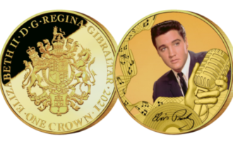 Samlerhuset Elvis mynt